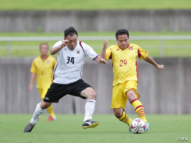 JFA 第17回全日本O-50サッカー大会が開幕