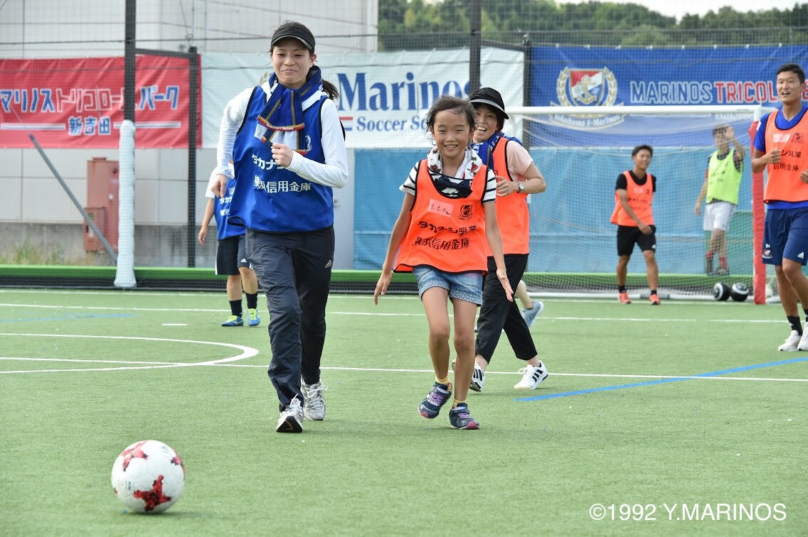 ずっとEnjoy♫ 横浜F・マリノスが「横浜F・マリノス　ウォーキングサッカー体験会」を開催