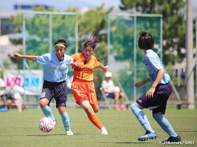 Teams advancing to the second round determined in the JFA 23rd U-15 Japan Women's Football Championship