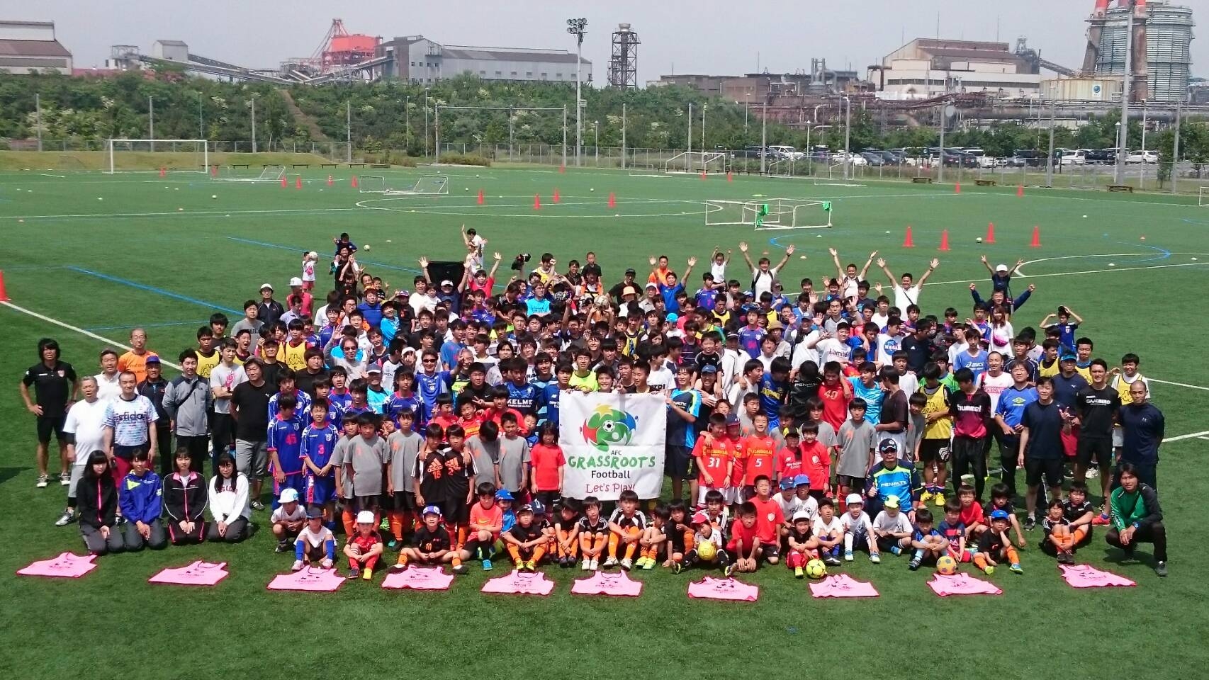JFAフットボールデー 千葉県千葉市のフクダ電子フィールドに324人が参加！