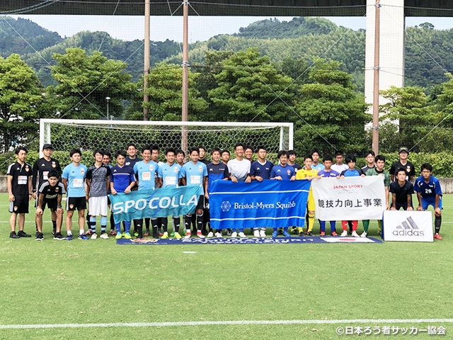 ろう者サッカー男子日本代表候補　強化合宿を開催