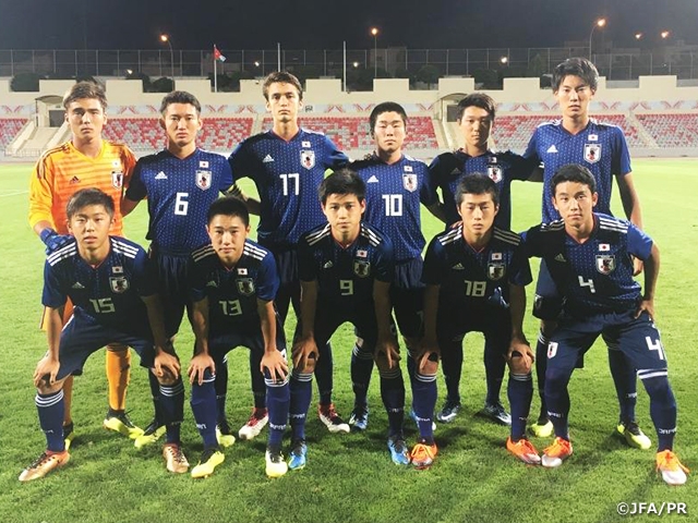 U-16 Japan National Team earns victory over Yemen in their first match of the 5th WAFF U-16 Championship 2018