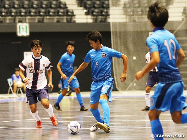 JFA 第5回全日本U-18フットサル選手権大会が開幕！　聖和FC、作陽が決勝ラウンド進出を決める