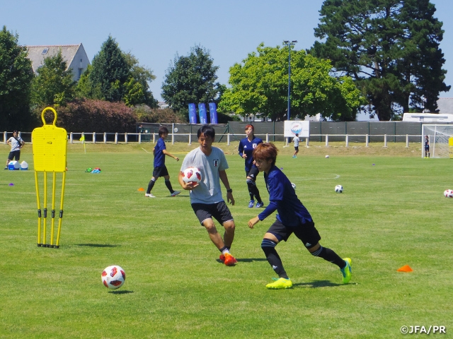 U-20日本女子代表、大会に向けて着々と準備 ～FIFA U-20女子ワールドカップフランス2018～