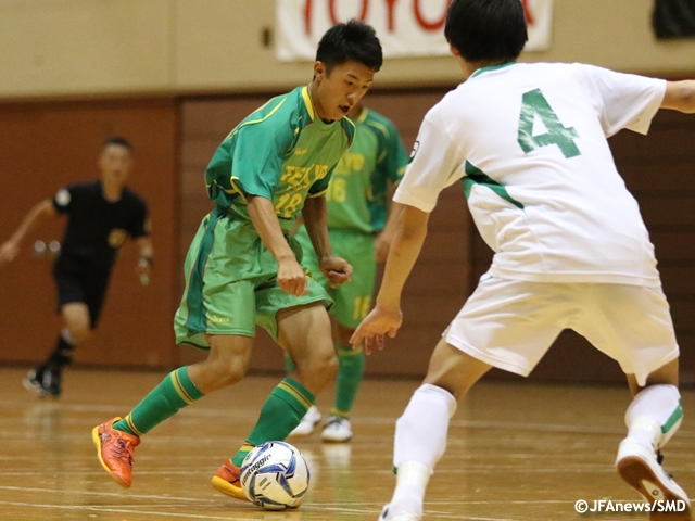 帝京長岡高校とフウガドールすみだファルコンズが決勝に進出　JFA 第5回全日本U-18フットサル選手権大会