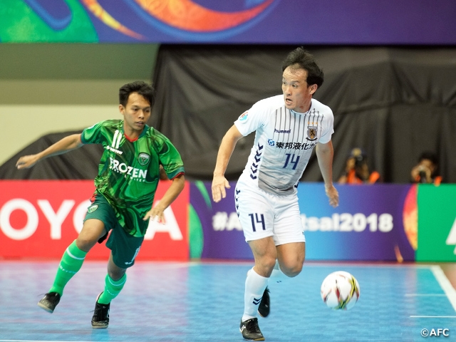 名古屋オーシャンズ、グループリーグを1位突破し準々決勝へ！　AFCフットサルクラブ選手権インドネシア2018