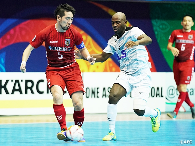 Nagoya Oceans falls in Quarterfinals after extra-time battle at the AFC Futsal Club Championship Indonesia 2018