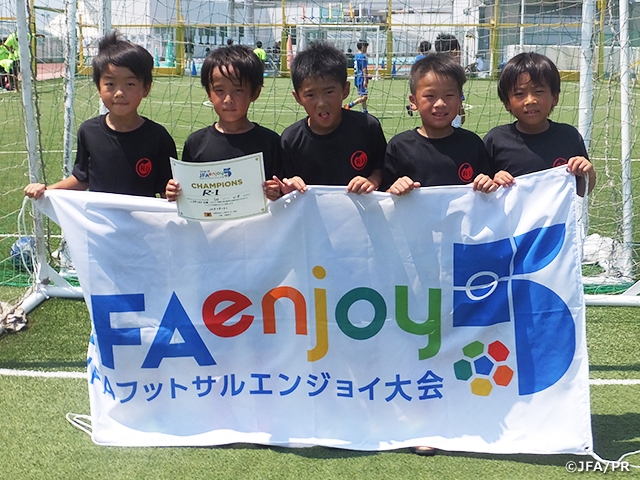 18 19 Jfaエンジョイ5開幕 千葉県のffcモラージュ柏でu 8とu 12を開催 Jfa 公益財団法人日本サッカー協会