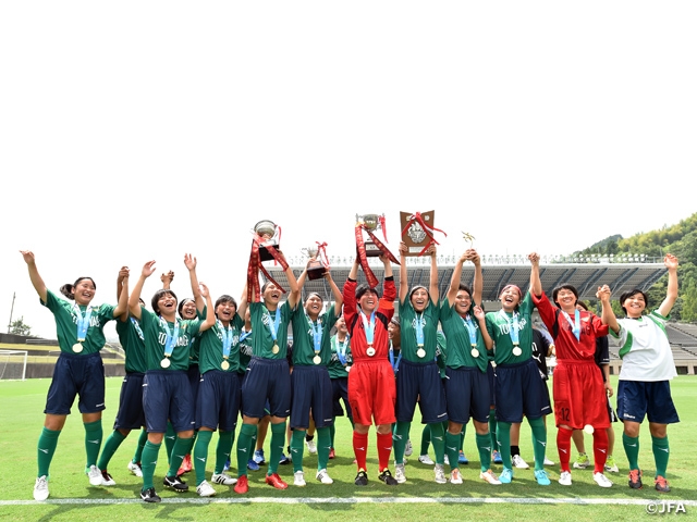 常盤木学園高等学校が優勝！　平成30年度全国高等学校総合体育大会サッカー競技大会 女子