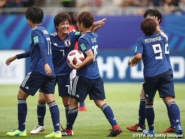 U-20日本女子代表　パラグアイに6-0で勝利しグループステージ突破！～FIFA U-20女子ワールドカップフランス2018～
