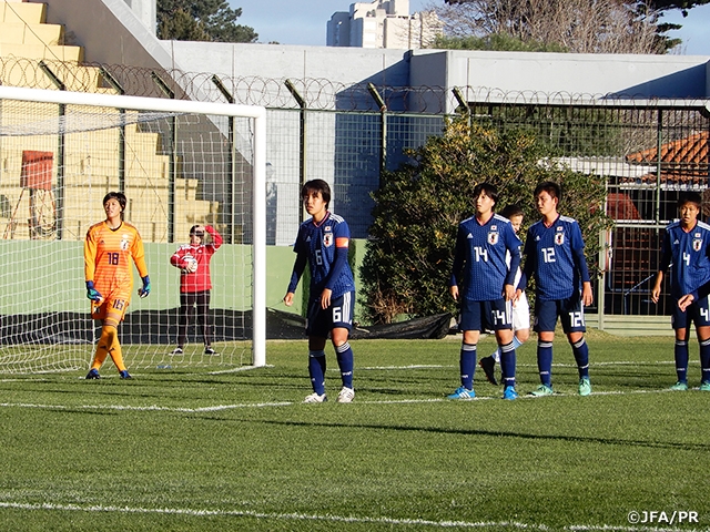 U-17日本女子代表　U-17ウルグアイ女子代表と2試合行いシミュレーション遠征を終える