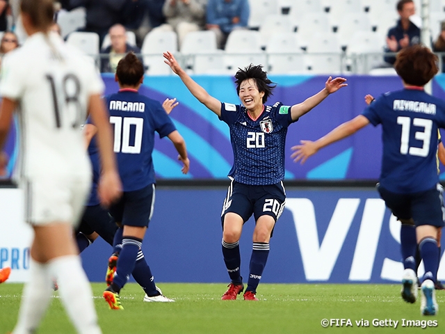 U-20日本女子代表、3-1でドイツに勝利し、準決勝へ ～FIFA U-20女子ワールドカップフランス2018～