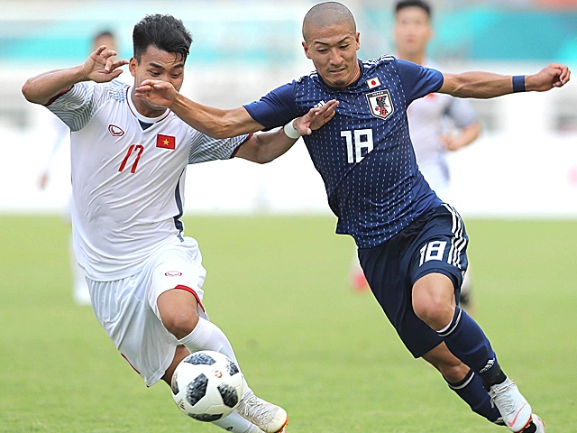 U-21 Japan National Team enters round of 16 as runners-up in their group after losing to Vietnam 0-1 at the 18th Asian Games 2018 Jakarta Palembang