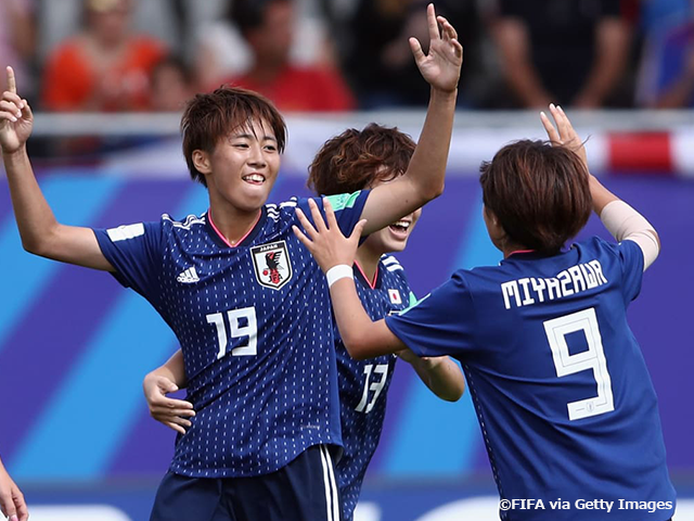U-20日本女子代表 準決勝でイングランドを2-0で破り決勝進出！～FIFA U-20女子ワールドカップフランス2018～
