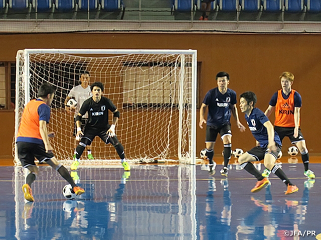 Japan Futsal National Team short-listed squad begins training camp