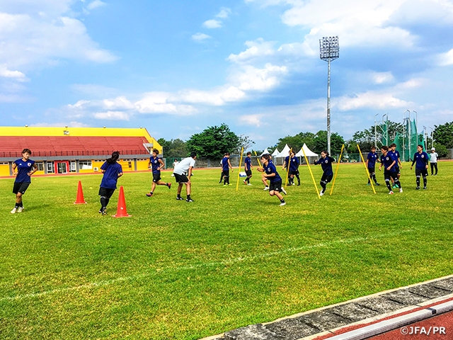 なでしこジャパン　ベトナム戦に向け最終調整　～第18回アジア競技大会（2018/ジャカルタ・パレンバン）