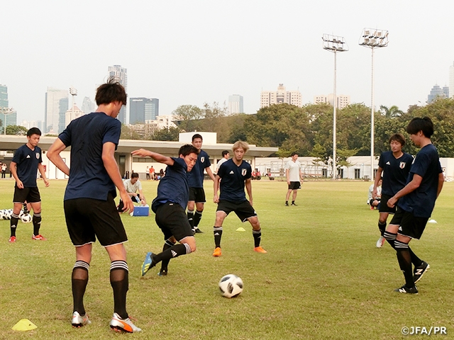 U-21 Japan National Team to challenge knockout stage with collective team effort at the 18th Asian Games 2018 Jakarta Palembang