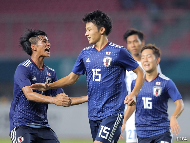 U-21 Japan National Team advances to Quarter final with 1-0 victory at the 18th Asian Games 2018 Jakarta Palembang