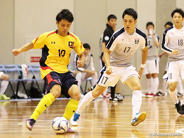 第14回全日本大学フットサル大会　ベスト4が出そろう