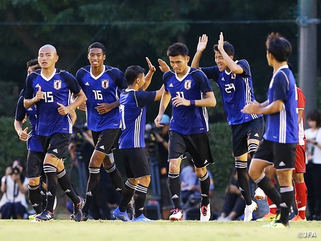 U-19日本代表、メキシコ遠征を前にベトナムに2-0で勝利