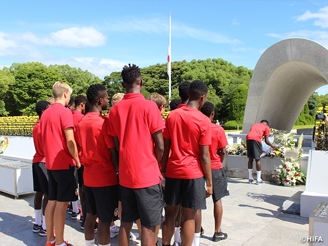 都道府県サッカー協会取り組み紹介‐国際大会を通じた平和学習の取り組み（広島県サッカー協会）