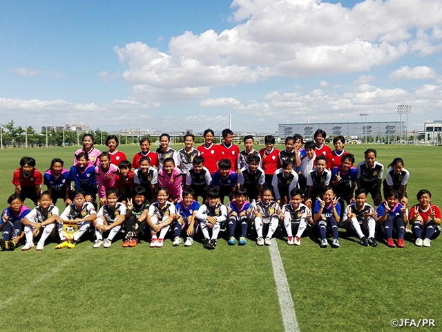 U-16ラオス女子代表の強化合宿を受け入れ（8/23～8/30＠J-GREEN堺）