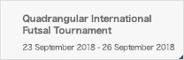 Quadrangular International Futsal Tournament