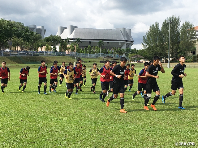 U-16日本代表、決戦の地クアラルンプールに到着～AFC U-16選手権マレーシア2018～