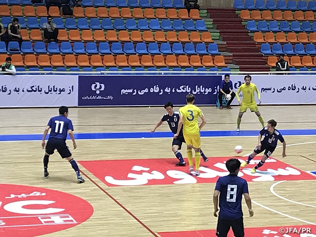 フットサル日本代表　ウクライナ代表に惜敗　～Quadrangular International Futsal Tournament～