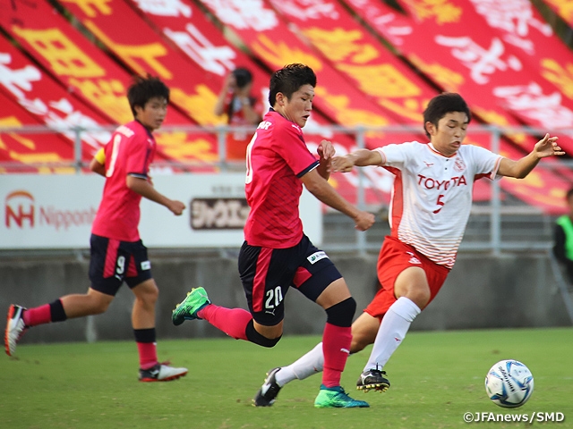 Nagoya stays in contention for the title race with an away victory at the 14th Sec. of Prince Takamado Trophy JFA U-18 Football Premier League WEST