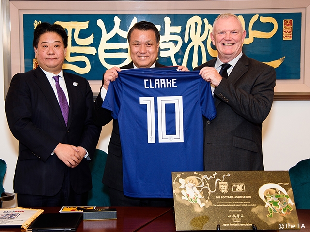 JFA renews partnership with The Football Association