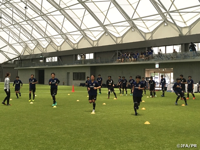 U-17日本女子代表候補、FIFA U-17女子ワールドカップ前 最後のトレーニングキャンプが始まる