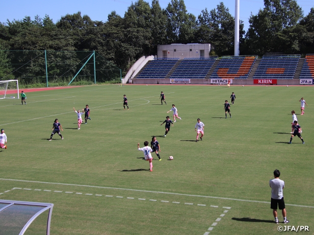 U-17日本女子代表候補、FIFA U-17女子ワールドカップウルグアイ2018前の最後のトレーニングキャンプを終える