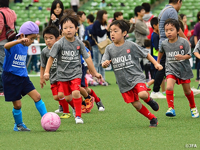 JFAユニクロサッカーキッズ in メットライフドーム 開催レポート