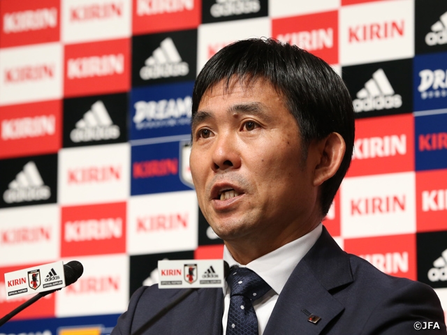 SAMURAI BLUE’s Coach Moriyasu seeks for changes after bringing back 6 players from the World Cup squad ahead of October’s KIRIN CHALLENGE CUP 2018