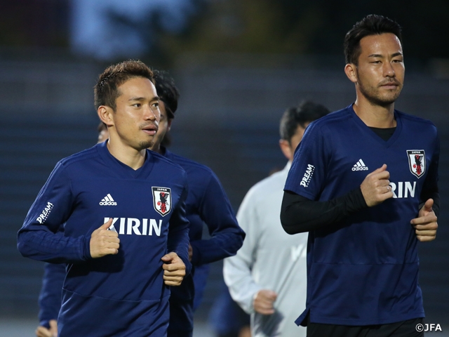 SAMURAI BLUE、吉田選手、長友選手ら合流で本格練習へ ～キリンチャレンジカップ2018【10/12@新潟 vsパナマ代表、10/16@埼玉 vsウルグアイ代表】～