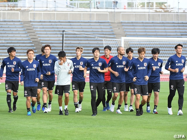 SAMURAI BLUE、ウルグアイ戦へ調整へ ～キリンチャレンジカップ2018【10/16(火)＠埼玉】～