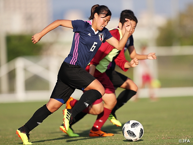 U-18日本女子代表候補 キャンプ3日目、 「気づき」を成長につなげる