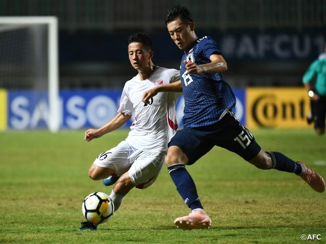 U-19 Japan National Team scores five goals to take down first match of AFC U-19 Championship Indonesia 2018