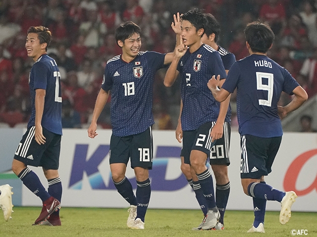 U-19日本代表 開催国インドネシアに2－0で勝利しFIFA U-20ワールドカップ ポーランド2019の出場権獲得～AFC U-19選手権インドネシア2018～