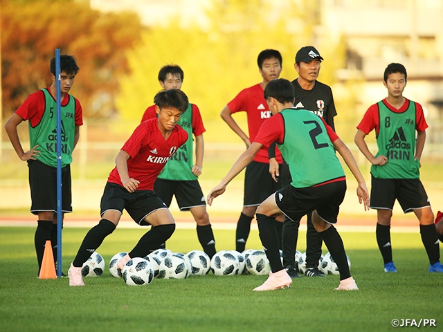 U-15日本代表が始動～バル・ド・マルヌ U-16国際親善トーナメント2018～