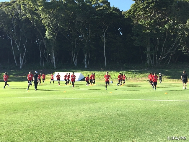 U-16日本女子代表候補　AFC選手権前最後のトレーニングキャンプをスタート