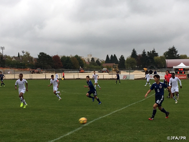 U-15 Japan National Team loses to France at Val-de-Marne U-16 International Friendly Tournament 2018