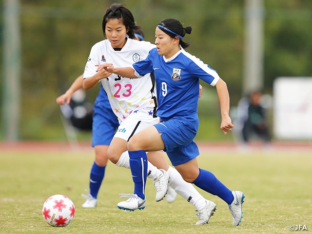 皇后杯 JFA 第40回全日本女子サッカー選手権大会が開幕！　JFAアカデミー福島、藤枝順心高校が初戦突破を決める