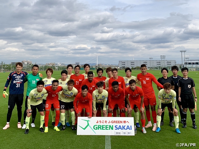 Singapore National Team holds training camp in Osaka