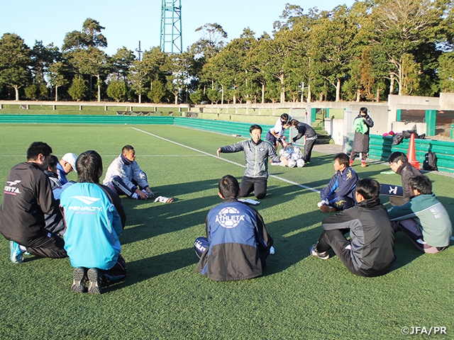 JFA公認指導者研修2018［2018ナショナルトレセン女子U-14 東日本② 12/16＠鹿島］実施要項