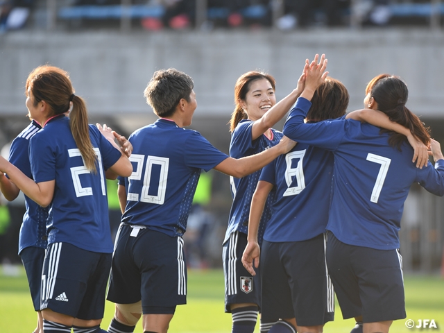 Nadeshiko Japan (Japan Women's National Team) wins international friendly match against Norway 4-1