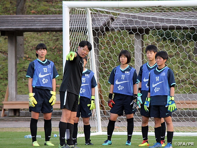 女子GKキャンプ　3日間のキャンプを打ち上げる