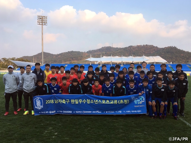 JFAエリートプログラムU-14 充実の韓国遠征を終える【JOC日韓競技力向上スポーツ交流事業】