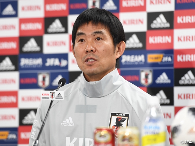 SAMURAI BLUE’s Coach Moriyasu to “Showcase what we have been striving for” vs Kyrgyz Republic National Team at KIRIN CHALLENGE CUP 2018